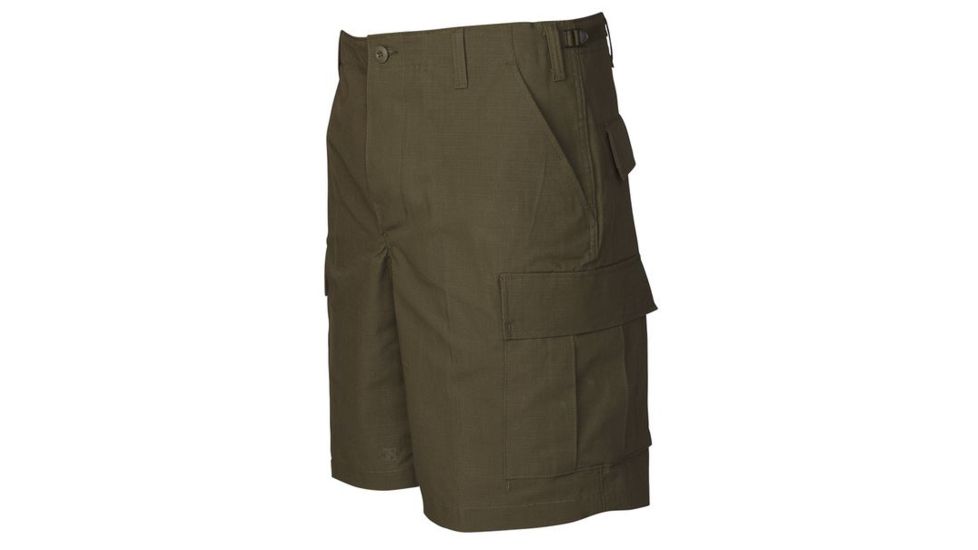 Tru-Spec BDU 100% Cotton Rip-Stop Shorts, OD Green, M 4252004