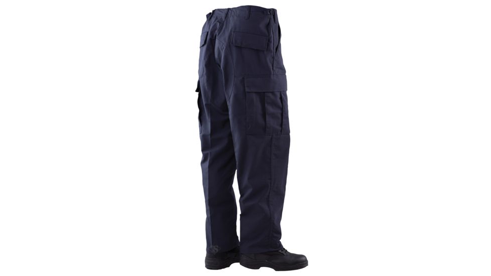 TRU-SPEC BDU 60/40 Co/Poly Twill Pants - Men's, Navy, Extra Small, Long, 1758022