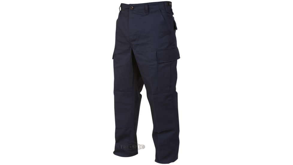 TRU-SPEC BDU 60/40 Co/Poly Twill Pants - Men's, Navy, Extra Small, Long, 1758022