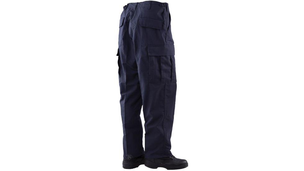 TRU-SPEC BDU 65/36 Poly/Co Rip Pants - Men's, Navy, Extra Small, Regular, 1335002
