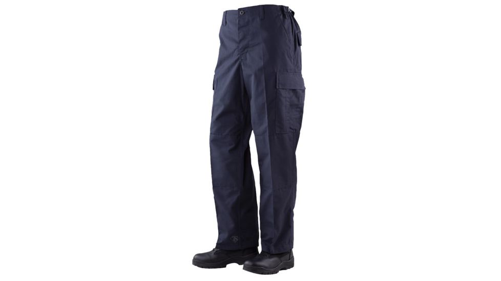TRU-SPEC BDU 65/36 Poly/Co Rip Pants - Men's, Navy, Extra Small, Regular, 1335002
