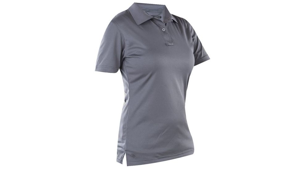 Tru-Spec Ladiesft 24-7 Series Performance Polo Shirt, S/S, Steel Grey, XS 4519002