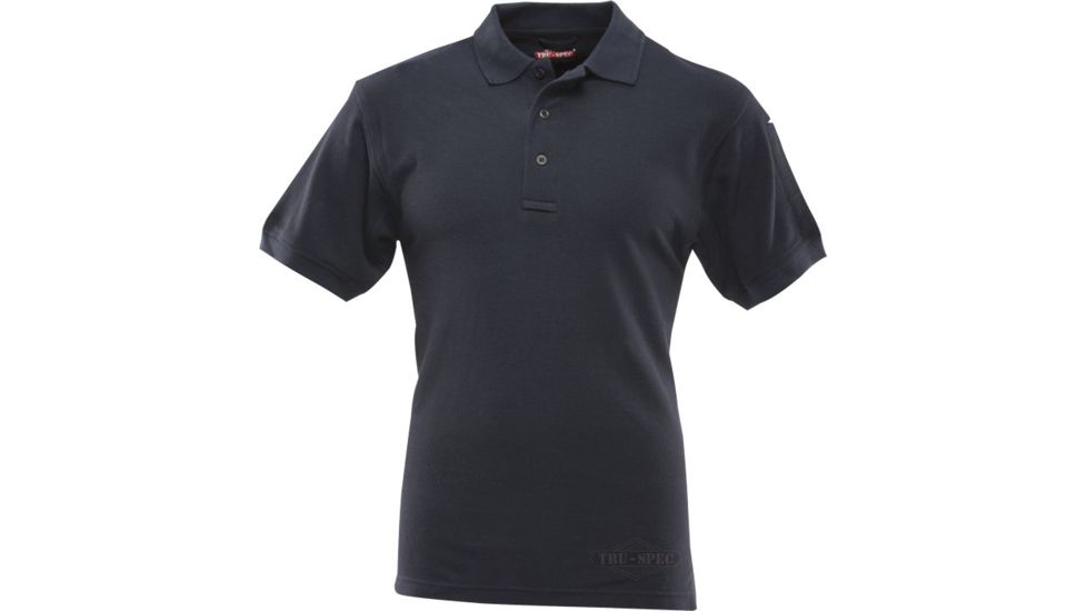 Tru-Spec Men's Short Sleeve Classic Polo, Navy, Extra Large 4412006