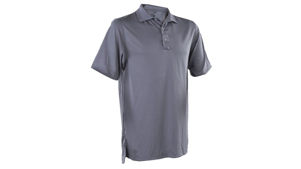 Tru-Spec Men's  24-7 Series Performance Polo Shirt, S/S, Steel Grey, M 4552004