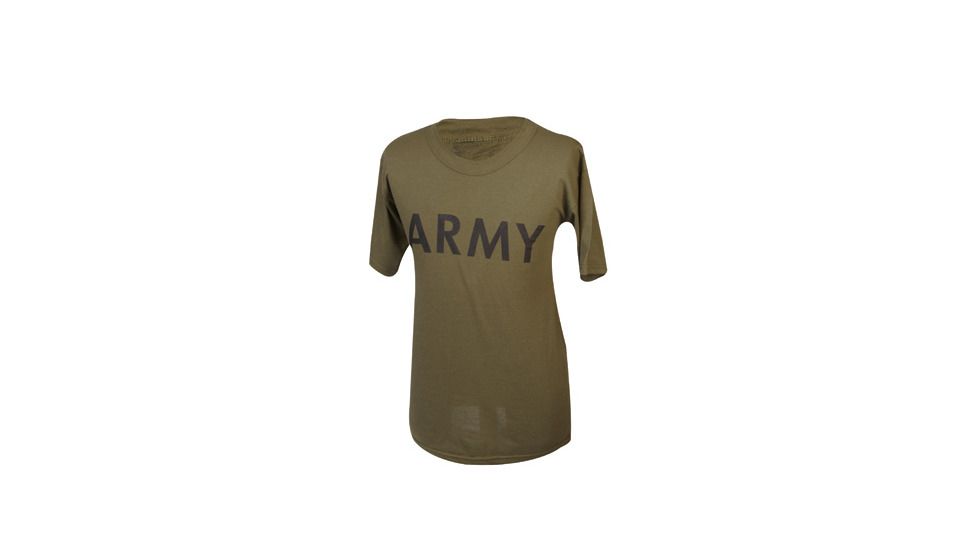 T-SHIRT, OD ARMY, L