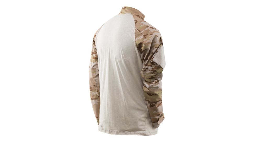 TRU-SPEC 1/4 Zip Tactical Response Shirt - Men's, Medium, Regular, MultiCam Arid/Sand, 2536004