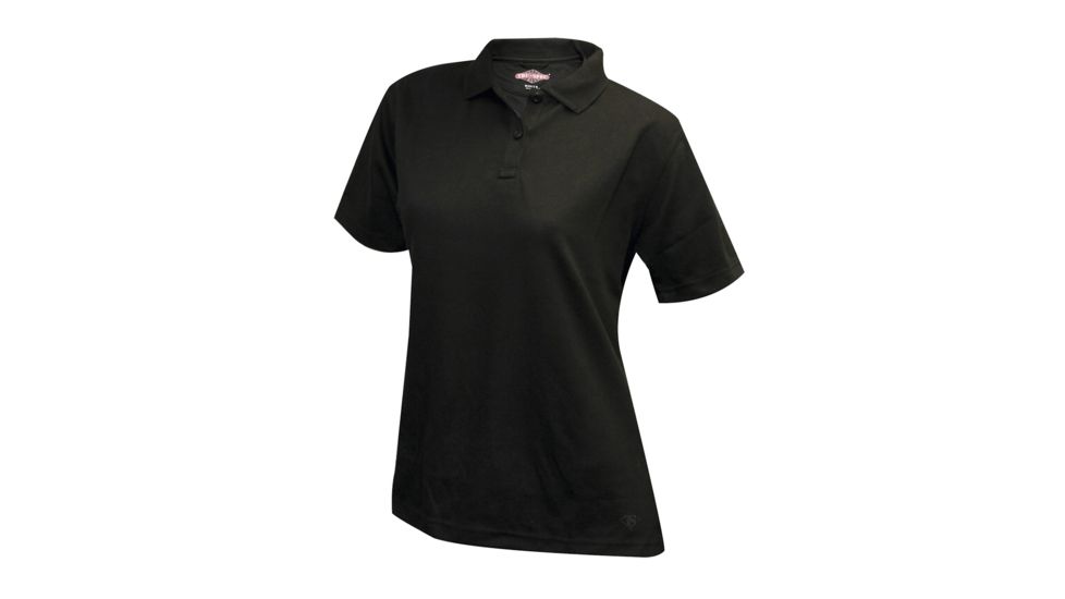 Tru-Spec Women's Short Sleeve Performance Polo Shirt, Black, Medium 4375004