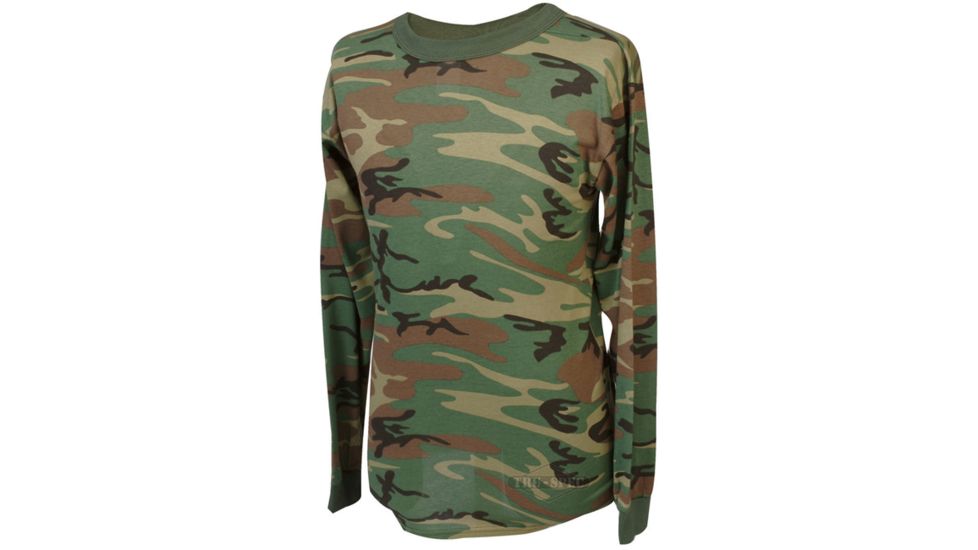 Tru-Spec T-Shirt, W/P Long Sleeve, L 4384005