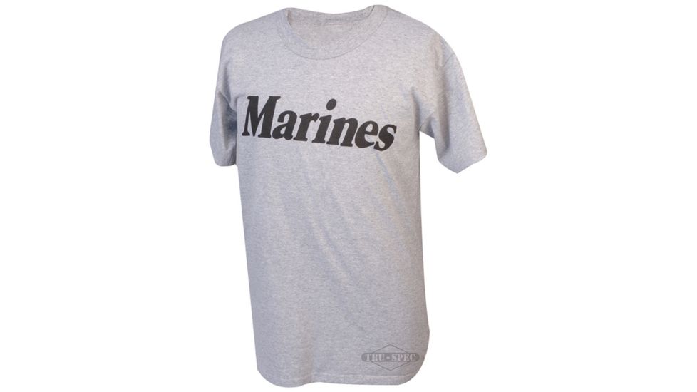 Tru-Spec T-Shirt, Marine Grey Pt, 2Xl 4315007