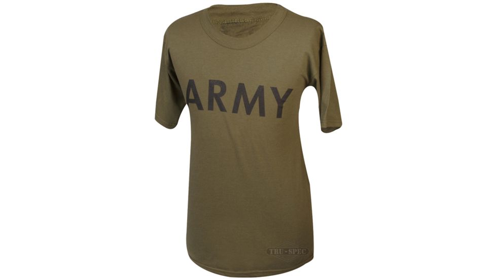 Tru-Spec T-Shirt, OD Army, 2Xl 4311007