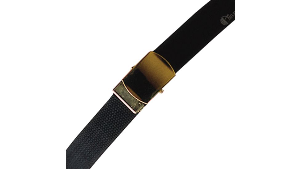 5ive Star Web Belt, Black 44in., Gld Buckle 4121000