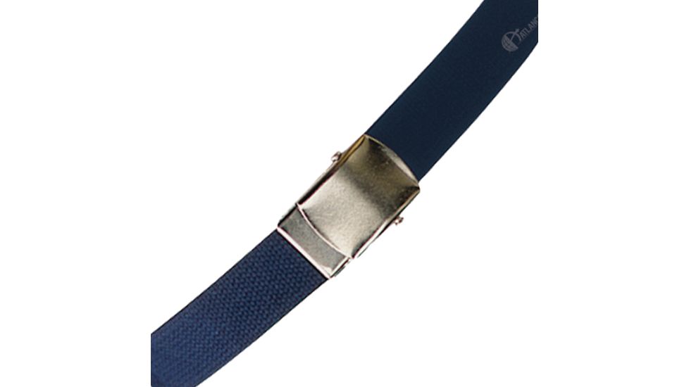 5ive Star Web Belt, Navy 44in., Sil Buckle 4127000