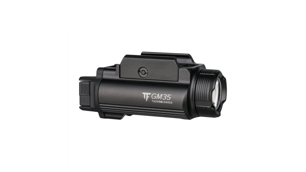 TrustFire GM35 Rechargeable Tactical 1350 Lumens Pistol Flashlight, Black, GM35