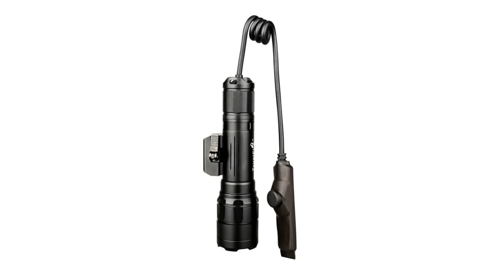 TrustFire R8 1800 Lumens Rail Mount Tactical LED Flash Light, Black, R8