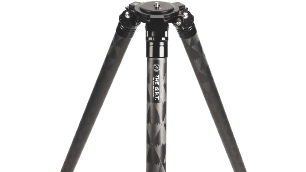 Two Vets Tripods Inc Quick Deploy Tripod, Carbon Fiber/Black, 39-65.5in, QDT