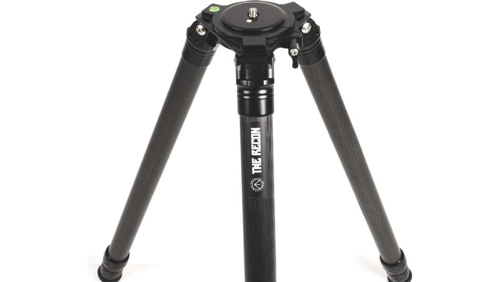 Two Vets Tripods Inc The Recon Tripod, Carbon Fiber/Black, 27-65.5in, RECON