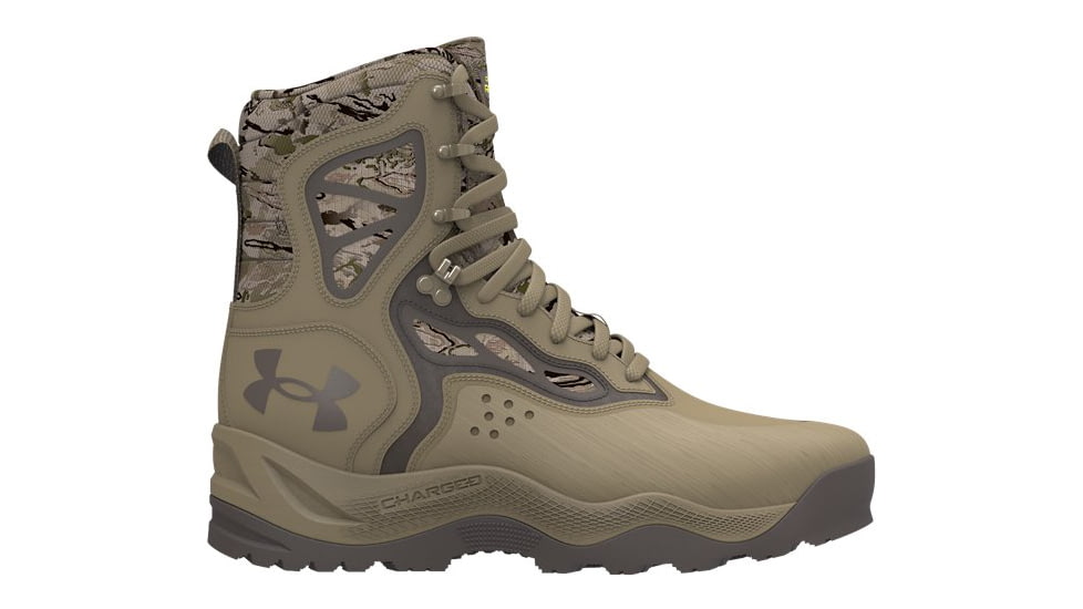 Under Armour Charged Raider WP Boots - Unisex, Ridge Reaper Camo Barren / Bayou, 12.5, 302433890012.5