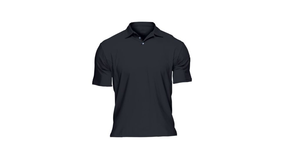 Under Armour Men's AllSeasonGear Tactical Beat Polo - Dark Navy Blue Color 1005493-465