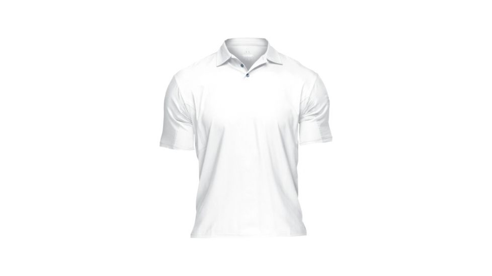 UnderArmour Men's AllSeasonGear Tactical Beat Polo - White Color 1005493-100