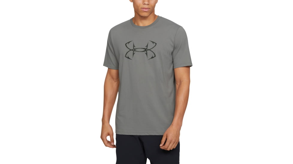 Under Armour UA Fish Hook Logo T-Shirt - Men's, 2XL, Green, 13311973882X