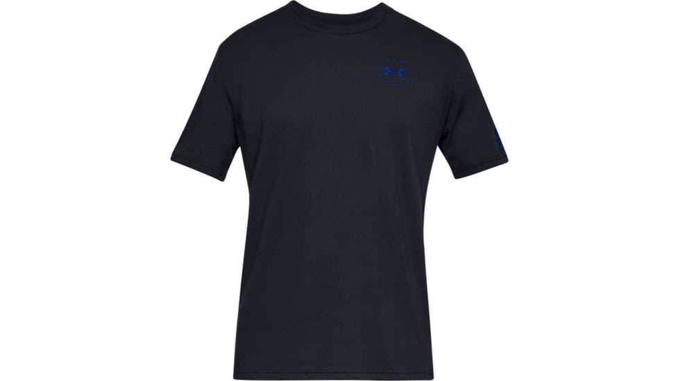 Under Armour UA Freedom Express T-Shirt - Mens, Black, X-Large, 1333366001XL