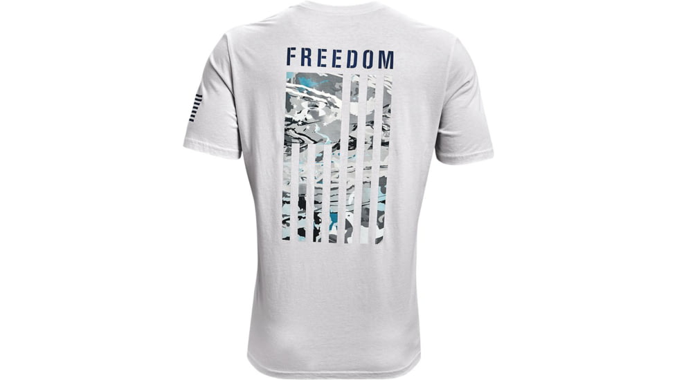 Under Armour Ua Freedom Flag Camo T-shirt, Ua Hydro Camo - 13435640142X