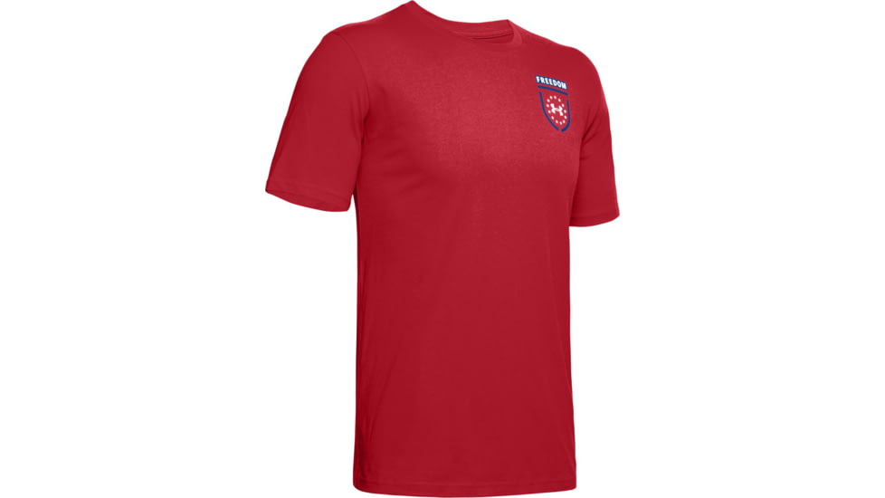 Under Armour UA Freedom Sentinel T-Shirt - Mens, Red, Small, 1352152601SM
