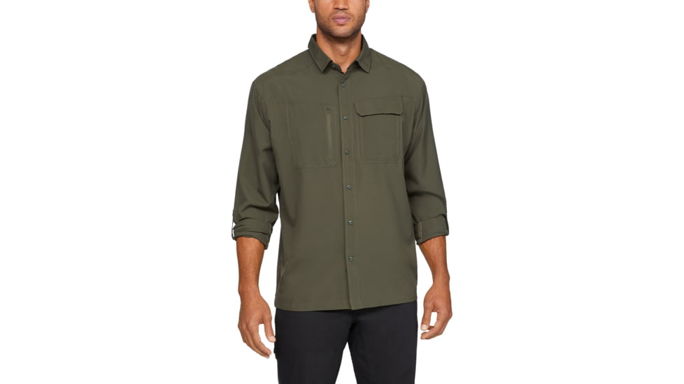 Under Armour UA Tac Hunter Long Sleeve Shirt - Mens, Marine OD Green, 2X-Large, 13274543902X