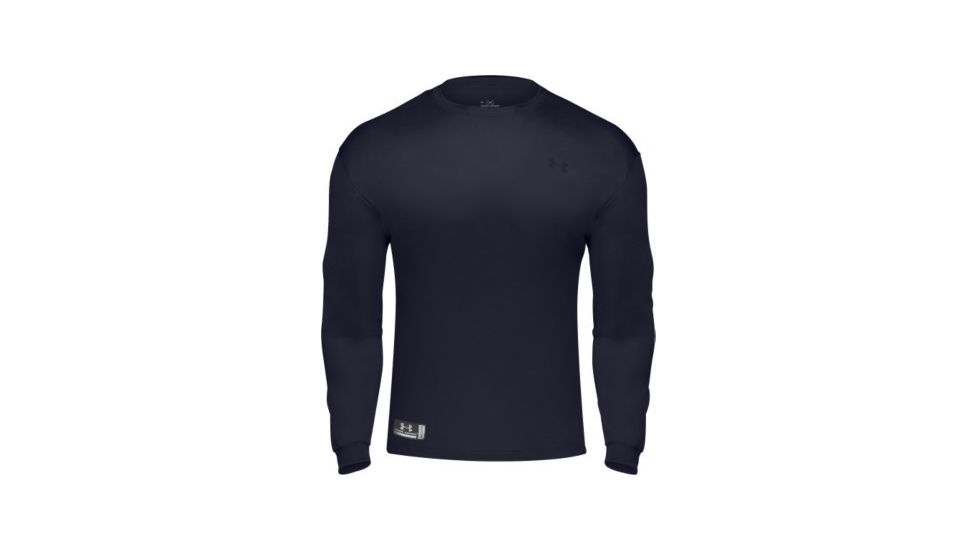 UnderArmour Men's HeatGear Tactical Longsleeve T - Dark Navy Blue Color 1005385-465