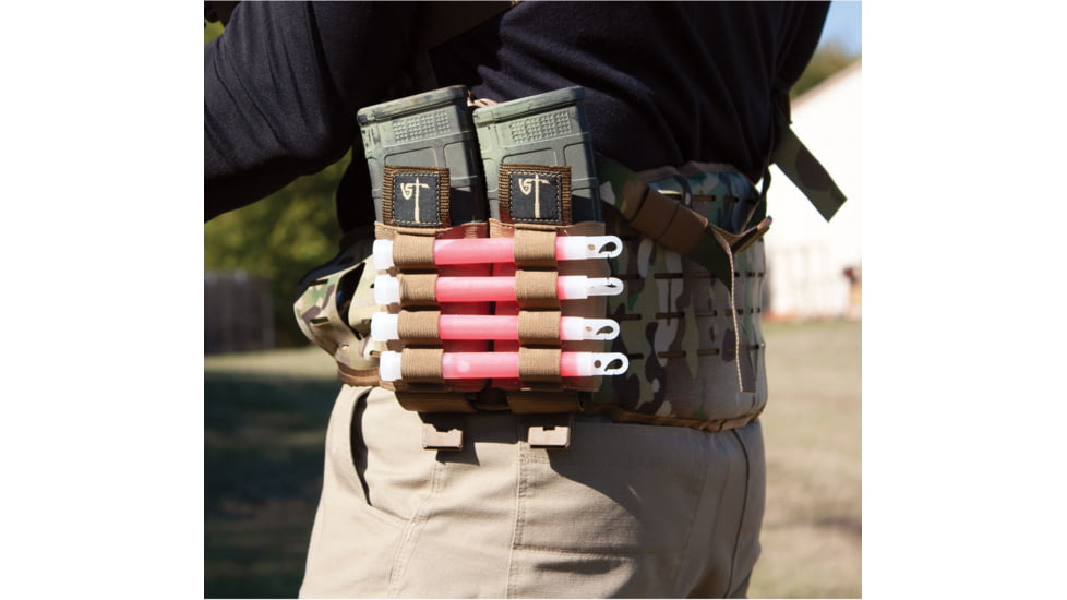 United States Tactical Double Mag Shotgun Pouch, Coyote, UST-MOL03402