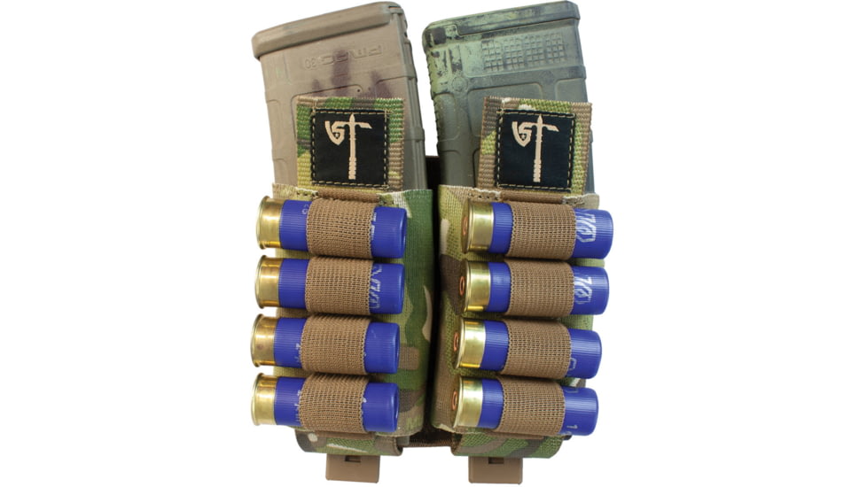 United States Tactical Double Mag Shotgun Pouch, MultiCam, UST-MOL03404