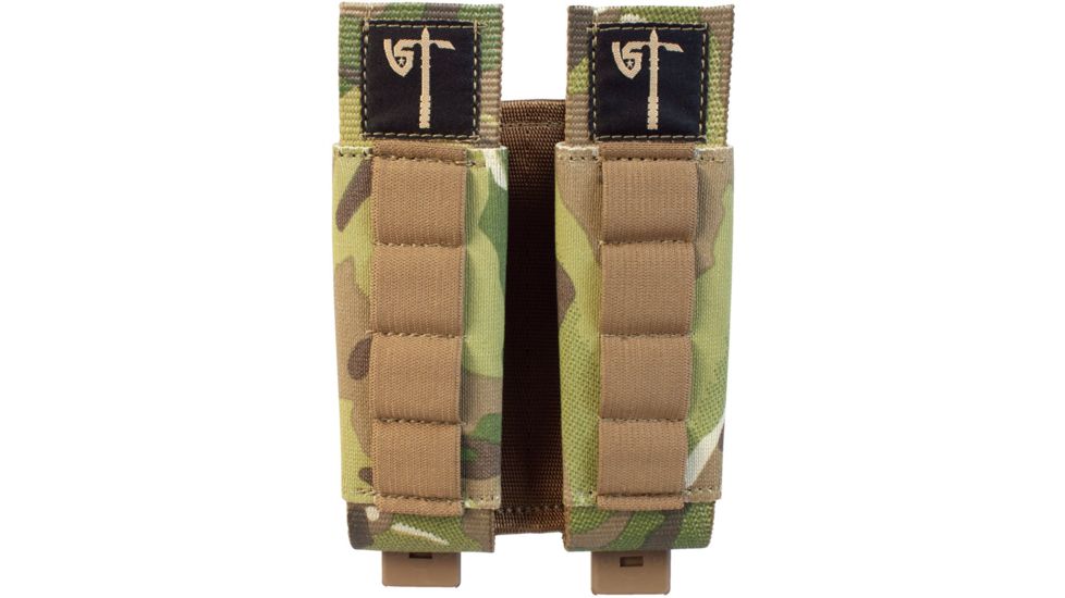 United States Tactical Mag Shotgun Pouch, Double, MultiCam, UST-MOL03404