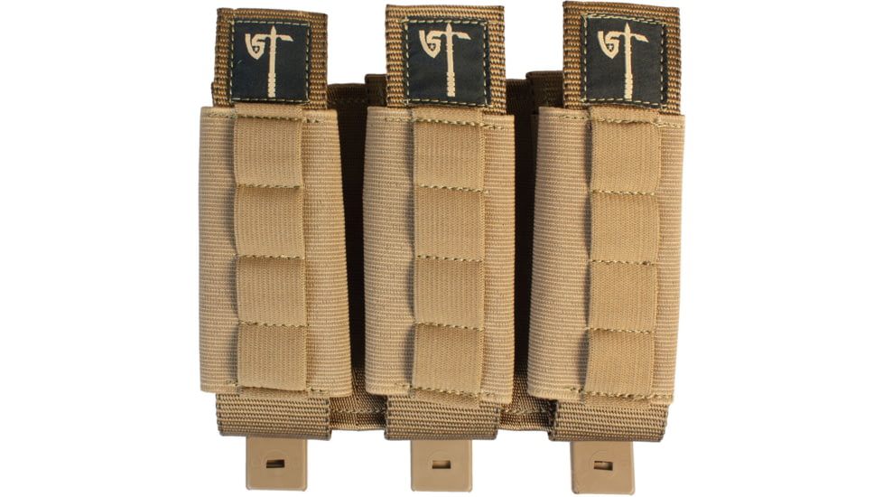United States Tactical Mag Shotgun Pouch, Triple, Coyote, UST-MOL03502