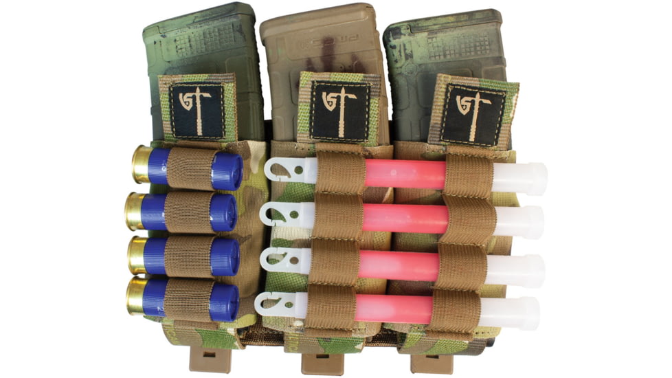 United States Tactical Triple Mag Shotgun Pouch, MultiCam, UST-MOL03504