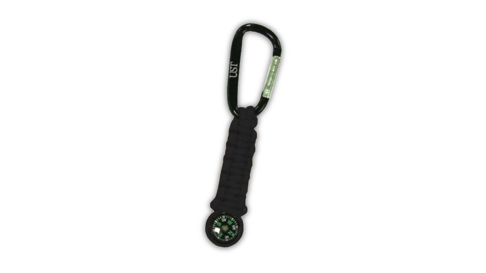 UST Survival Compass Key Chain, Black 20-295-478-01