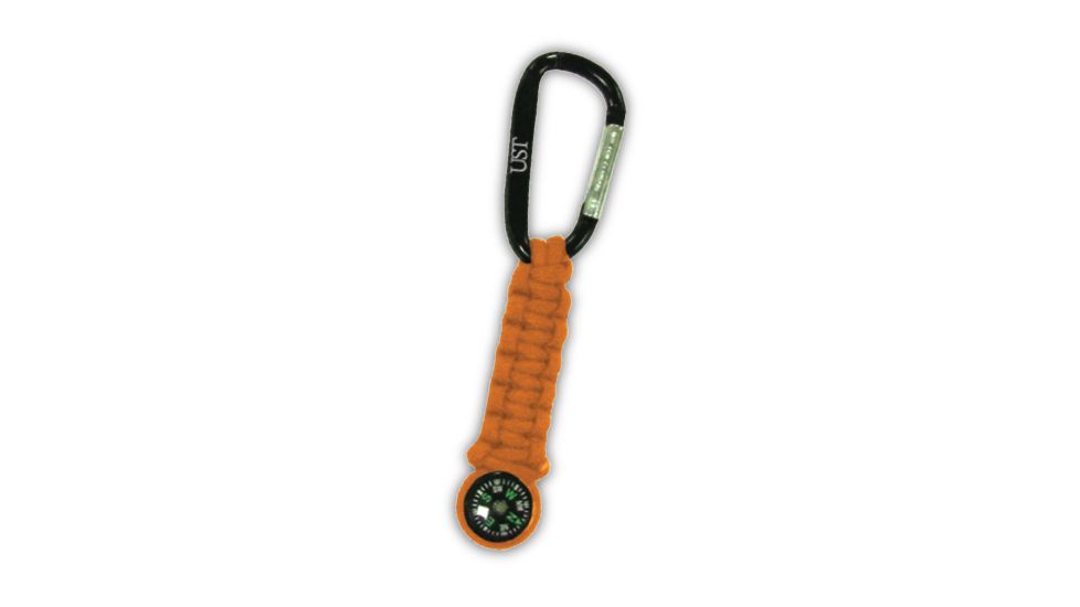 UST Survival Compass Key Chain, Orange 20-295-478-08