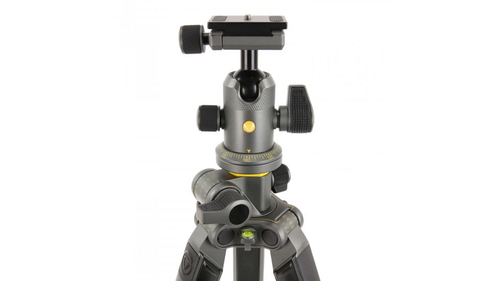 Vanguard Alta Pro 2+ 263AB 100 Aluminum Tripod with Ball Head and Multi-Angle Center Column, Gray, Alta Pro 2+ 263AB 100