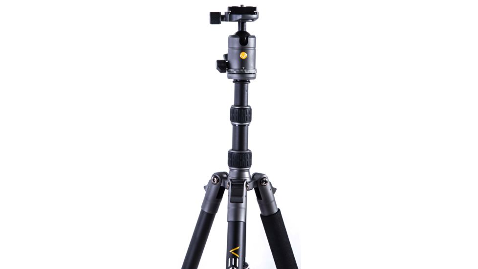 Vanguard VEO 3GO 235AB Travel Tripod, Dark Gray/Black, VEO3GO235AB