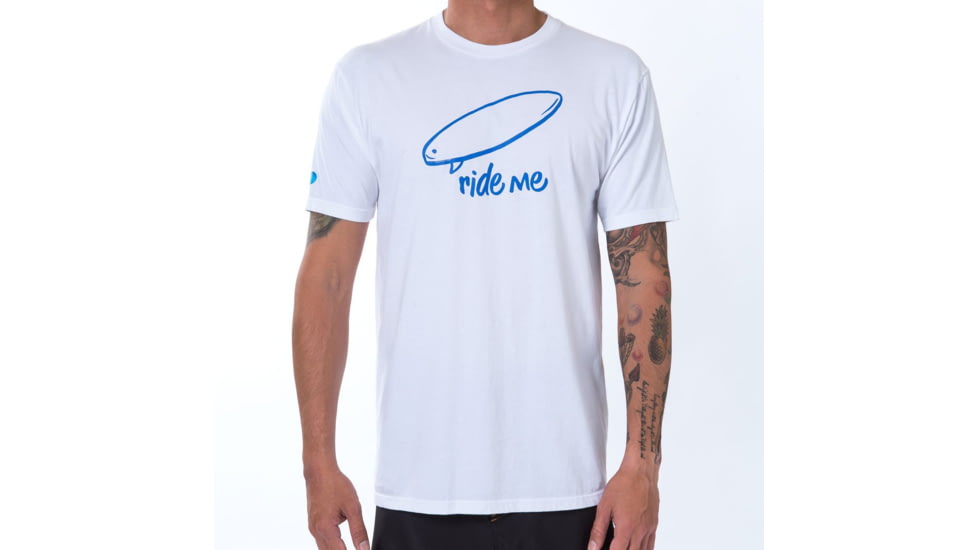Vast Ride Me Short Sleeve T-Shirt, White, B3224