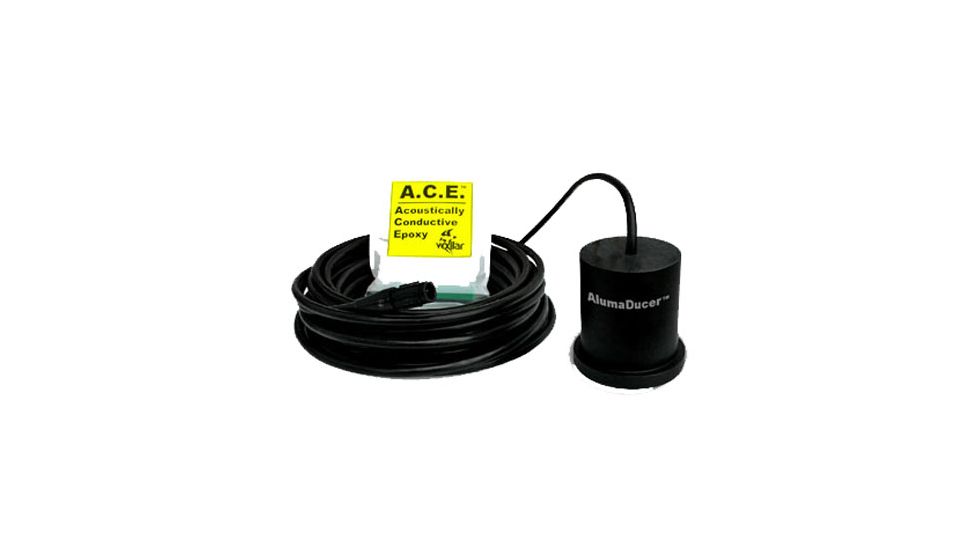 Vexilar 19-Degree Puck AlumaDucer, Univ Connector, 25 ft. 183613