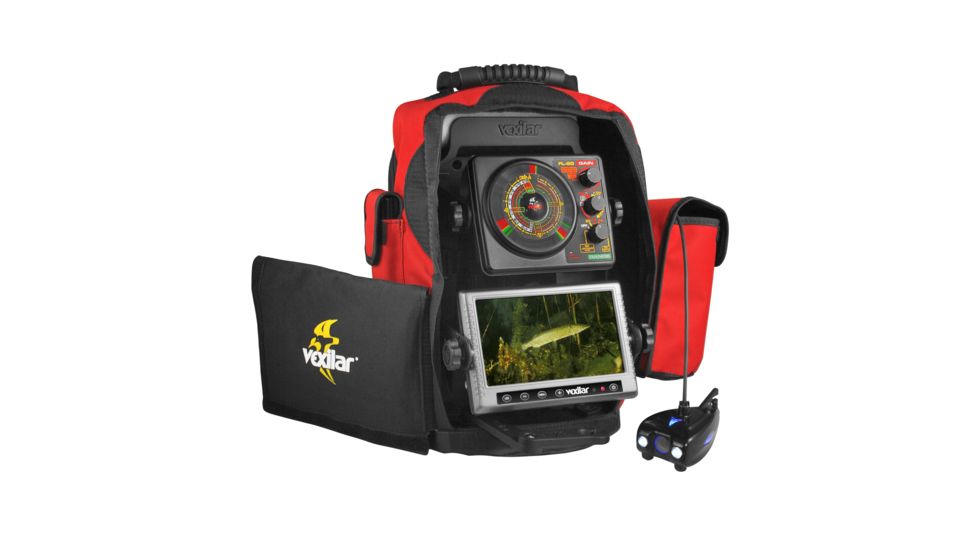 Vexilar Fish Scout Double-Vision Fishfinder, FL-20 and Tri-beam 183651