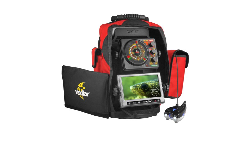 Vexilar Fish Scout Double-Vision Fishfinder, DTD with FL20-PV, FL-20 Tri-beam Iceducer 183652