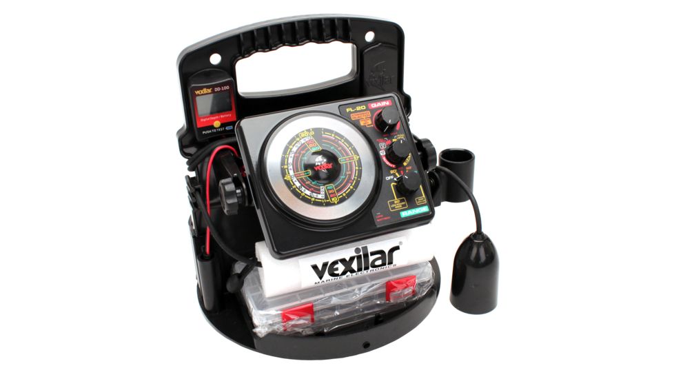 Vexilar FL-20 ProPack II Fish Finder, 12-degree Ice-Ducer 183663