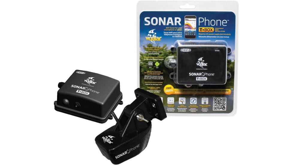 Vexilar SonarPhone w/High Speed Transducer Only, Black, Regular, SP200