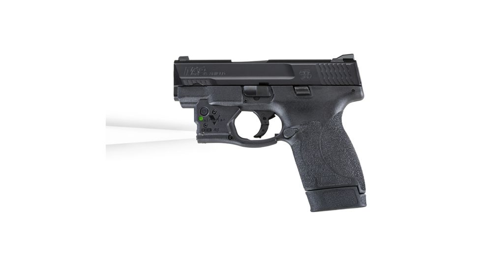 Viridian Reactor TL Tactical light for Smith &amp; Wesson M&amp;P Shield 45acp featuring ECR and Radiance, w/ Hybrid Belt Holster, Black, RTL-Shield45