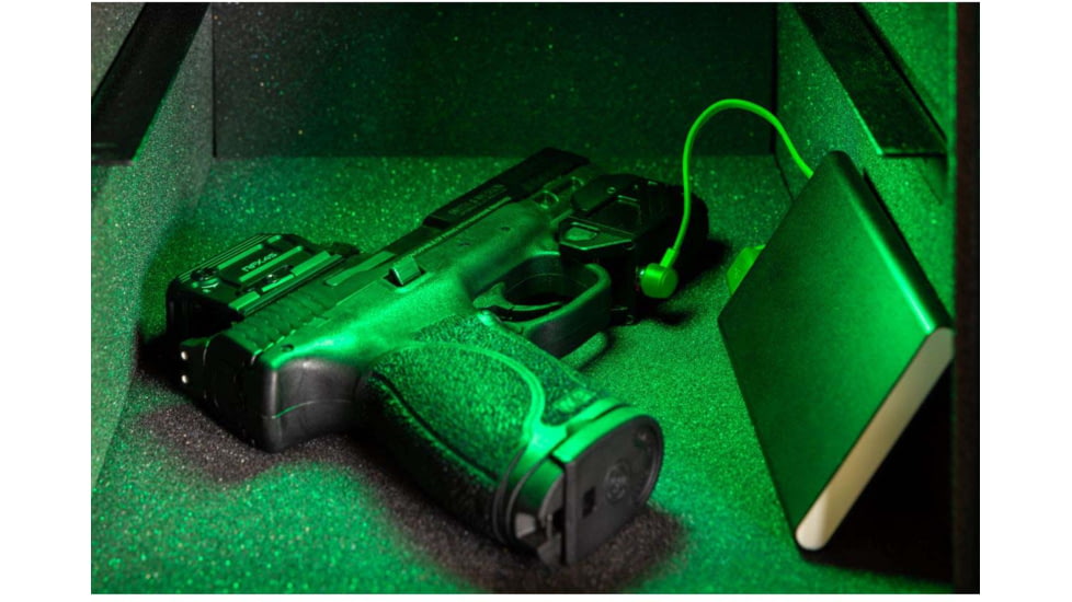 Viridian Weapon Technologies CTL Custom 525 Lumens LED Weapon Light, Lithium Ion, Black, Hellcat/Hellcat Pro, 930-0048
