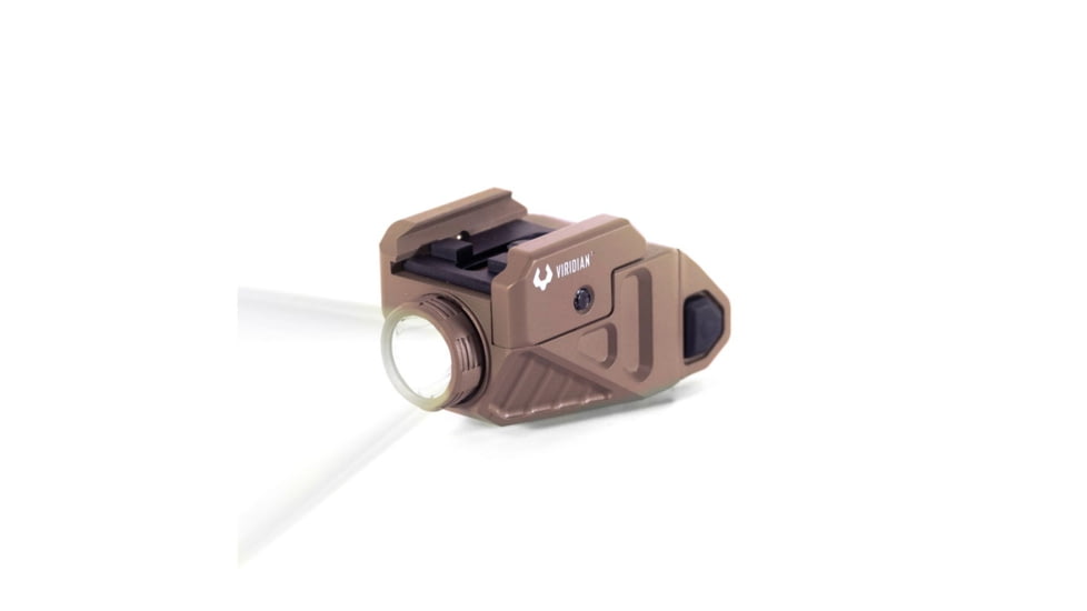 Viridian Weapon Technologies Viridian Weapon Technologies CTL Universal 525 Lumen Tactical Light w/ Rechargeable Battery, INSTANT-ON and SafeCharge Power Bank, FDE, 930-0057