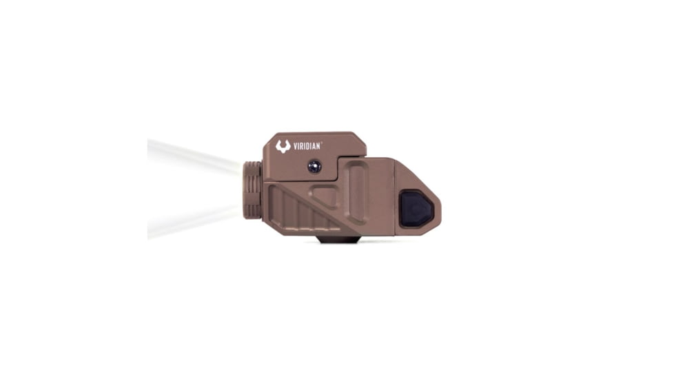 Viridian Weapon Technologies CTL Universal 525 Lumen Tactical Light w/ Rechargeable Battery, INSTANT-ON and SafeCharge Power Bank, FDE, 930-0057
