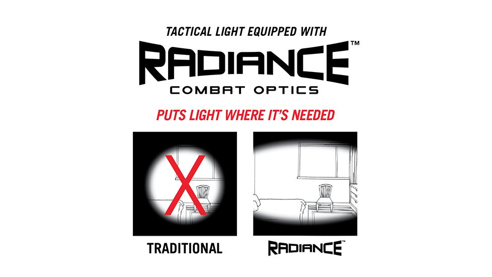 Viridian Weapon Technologies Reactor TL Gen2 ECR Tactical Light With Radiance And IWB Holster For Ruger LC9/380, 920-0004