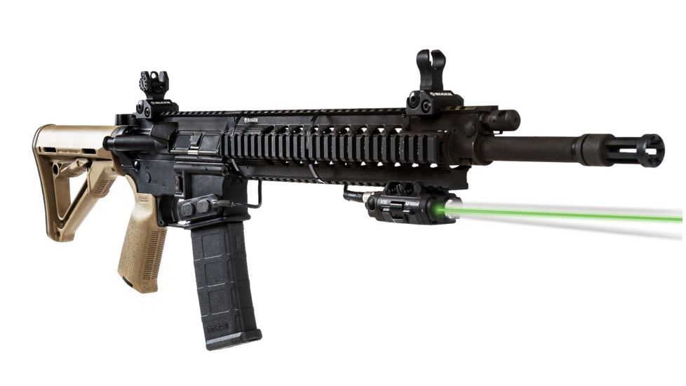 Viridian Weapon Technologies X5L-RS Gen 3 Universal Green Laser Sight, 500 Lumen LED Weapon Light, Black, 930-0020